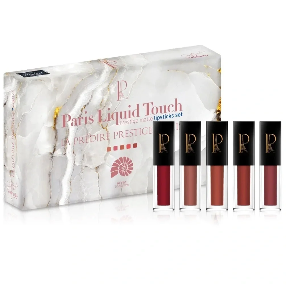 La Predire Prestige Paris Liquid Touch Prestige Matte Liquid Lipstick Set of 5
